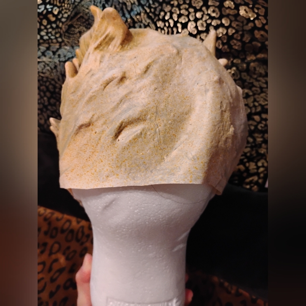 Fiery Skull Skeleton  Mask - Picture 2 of 2